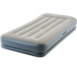 Intex Felfújható matrac INTEX párnatámasz "Twin size", 99x191x30 cm, integrált elektromos pumpa