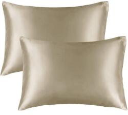 Oyo Concept 2 db Narin Oyo Concept szatén párnahuzat készlet, 50x70 cm, 100% poliészter, 150 GSM, bézs
