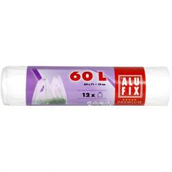 Alufix Szemeteszsák ALUFIX 60L köthetőfüles 12 darabos (MS6012GRUNI)