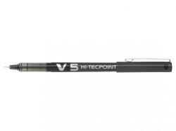 Pilot V5 Hi-Tecpoint Rollertoll, 0.5 mm, Fekete