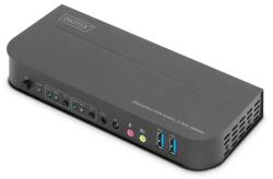 ASSMANN KVM switch DIGITUS 2 DisplayPort port, 4K 60Hz 2xUSB (DS-12850)