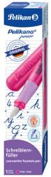 Pelikan Pelikano Junior toll, L-hegy, Ergonomikus markolat, Balkezeseknek, Rózsaszín, Kartondobozban (824866)