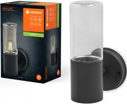 OSRAM Endura Figo kültéri fali lámpa, 1xE27, max. 12W LED, IP44, 116x160x245 mm, acél/üveg, sötétszürke