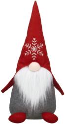 Kring manó/gnóm figura, 27 cm, Piros/Szürke (EG66-235125)