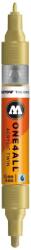 MOLOTOW One4All Twin akril marker 1, 5 mm / 4 mm # 228 metál arany (MLW651)