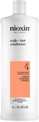Nioxin Professzionális erősítő hajkondicionáló, töredezés ellen, Nioxin System 4 Scalp + Hair festett vagy sérült hajra, 1 l