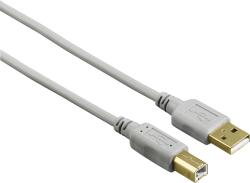 Hama USB kábel, USB 2.0, arany, 1, 5 m (00200903)