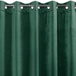 Eurofirany Villa bársony sötétítő függöny Sötétzöld 140x250 cm (HS315109)