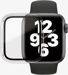 PanzerGlass üveg védőfólia, Apple 4/5/6/SE 40 mm, átlátszó / fekete keret