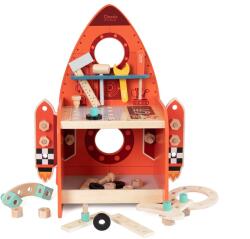 Mappy Rocket játék munkapad, fából