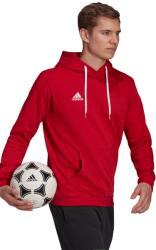 Adidas adidas Performance, Entrada normál fazonú kapucnis futballpulóver kenguruzsebbel, Piros, S (H57514-S)