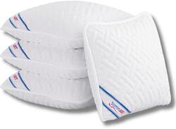 Somnart Hygiena Somnart steppelt párna készlet, 60x60x24 cm, Mikroszálas, Antisztatikus, 95°C-on mosható, Szilikonvatta töltelék, 4 db