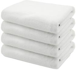 H Hotel Supplier Hotel Supplier Törölköző, 70x140 cm, 100% pamut 680 GSM, Fehér, 4 db