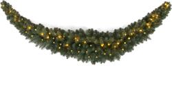 Kring Dakota Swag girland, 50 LED, meleg fény, 180 cm, átmérő 30 cm, 230 hegy, zöld (KR-DKT-SWAG-180-LED)