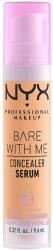 NYX Cosmetics Bare with me Serum 6 Tan korrektor foltok és sötét karikák ellen, 9.6 ml (800897129811)