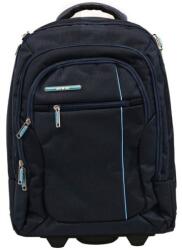 LAMONZA Ultralight görgős hátizsák, 4 rekeszes, 46x34x18 cm, sötétkék (A13417)