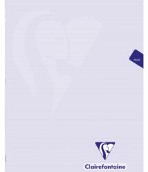 Rhodia Clairefontaine Mymesys füzet, kapcsos, A5, 48 lapos, vonalas, Mályvaszín