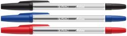 Herlitz Action 50 db-os eldobható műanyag toll készlet, ólom 0, 7 mm, kék (9476510)