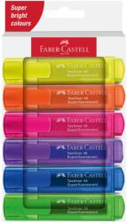 Faber-Castell 1546 szuper fluoreszkáló szövegkiemelő, 6 db (FC254646)