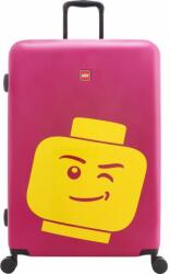 LEGO® Minifigure Head bőrönd, 76, 5 x 52, 5 x 29 cm, ABS, 100 liter, 4, 5 kg, rózsaszín (LG-20183-1983)