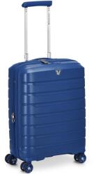 Roncato B-Flying kabinos bőrönd, 55 x 40 x 20/25cm, bővíthető, 100% PP, 40/50 liter, 2, 39 kg, kék (41818023-S)
