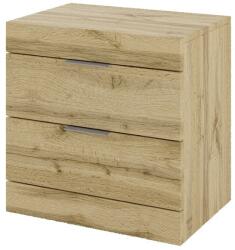 IRIM Chic éjjeliszekrény, 50x33x49 cm, 2 fiók, Dakota tölgyszín