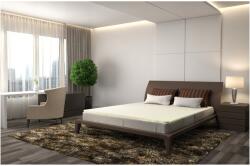 Best Sleep Kring Luxury Caming fedőmatrac, H5cm, H4cm réteg latex cool gél, PES huzat, 140 x 200cm, Kék/krém szín