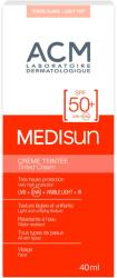 ACM Laboratoire Dermatologique ACM Medisun SPF 50+ világos árnyalatú színes fényvédő, 40 ml