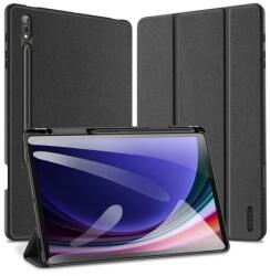 Tokgalaxis Tablettok Samsung Galaxy Tab S9+ Plus 12 "4"Redmi Note 14 kompatibilis (SM-X810, SM-X816) - DUX DUCIS DOMO fekete ütésálló tok, ceruza tartóval (GR-PT6934913000762-2)