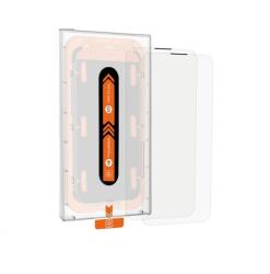 Mobile Origin 2 db átlátszó üvegfólia készlet Mobile Origin Screen Guard rögzítési rendszerrel, amely kompatibilis az iPhone 14/13 Pro/13 telefonnal (SGA-i14-2pk)