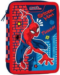Spiderman Spider-Man tolltartó, 2 cipzár, 15 x 5 x 21 cm, piros (000508395)