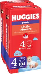 Huggies Pants Mega Pack 4 Boy bugyipelenka, 9-14 kg, 2 csomag, 104 db