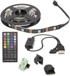 Sunshine Kids SunSine SLS002 smart EGB LED szalag, 32 -42 TV háttérvilágításhoz, Bluetooth, távirányító, USB, 5V, 2x37 cm + 2x70 cm