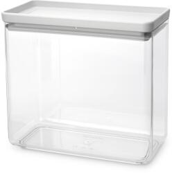 Brabantia Tasty+ egymásra rakható 3, 5 literes élelmiszertároló doboz, világosszürke (1008876)