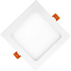 Well négyzet alakú süllyesztett LED spotlámpa 6W, 330 lm, Semleges fény hőmérséklet (4000K), IP20, 121x121mm, G energiaosztály (LEDPSN-126-SMOOTH-WL)