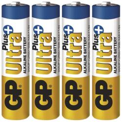 GP Batteries Ultra Plus alkáli elem, LR03 4xAAA, 1, 5V, 4db/bliszter, B1711 (B1711)