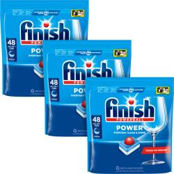 Finish Power All in 1 mosogatógép-tabletta, Regular, 3x48 db, 144 mosás
