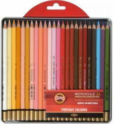 KOH-I-NOOR 24 db színes ceruza készlet Koh-I-Noor Mondeluz, PORTRAIT (K3724-24P)