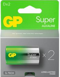 GP Batteries Alkáli elem Super GP R20 (D) 2 db (GP13A-PGB2)