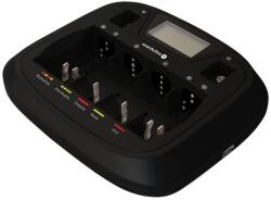 everActive NC-900U professzionális töltő, 8 csatorna, AA, AAA, CD, 9V