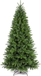 Kring Prémium műfa Kring Bergen, 210 cm, PE/PVC, kevert tűk 3D/2D, zöld (KR-971210)