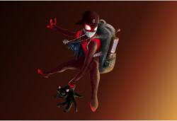Spiderman Poszter Saving Cat, 61x90cm, poster1196, Többszínű (poster1196-7777777777777787233)