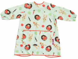TIDY TOT Forest animals hosszú ujjú előke, zsebbel (LLBPG)