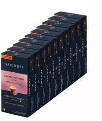 Davidoff Café Crema Intense Lungo kávékapszula készlet, 10x10 db x 5, 5 g, Nespresso rendszerrel kompatibilis