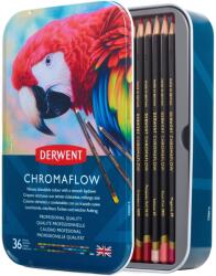Derwent Professional Chromaflow színes ceruza készlet, fémdobozban, 36 db/szett (DW2306012)