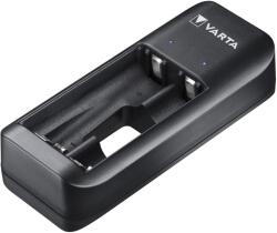 VARTA 57651 AA/AAA NiMH töltő, 2 db AAA 800mAh akkumulátorral, USB-vel (VARTA-57651/2)
