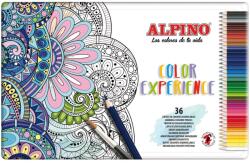 ALPINO Aquarelle Színes akvarell ceruzák fémdobozban, 36 db Szín (MS-AL000242)
