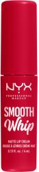 NYX Cosmetics NYX PM Smooth Whip Lip Cream folyékony matt rúzs, 13 Cherry Crèm, 4ml (800897136086)