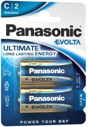 Panasonic Evolta Alkaline LR14 / C elem, 2 db (B00192513)