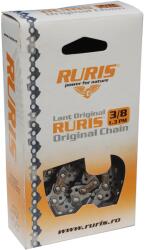 RURIS cs340-l Acél lánc, 40 cm hosszú, 1.3 láncvezetőszem szélesség, 3/8 láncosztás, 28+1 fog (cs340-l)